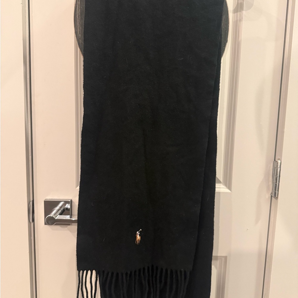 Polo by Ralph Lauren Black and White Scarf